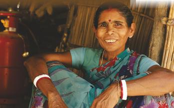 Village women sitting