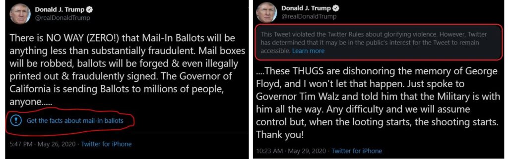 donald j trump twitter screenshots