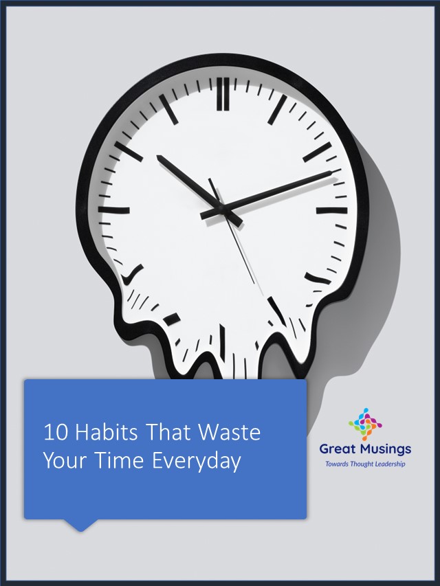 Habits waste time